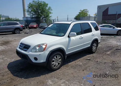 2006 Honda Cr-V Se z USA, uszkodzony, nr VIN SHSRD78926U441154